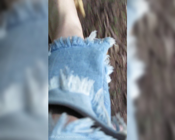 Neolasoles aka neolasoles OnlyFans - Walking on the side of a forest