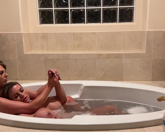 Goddess Sydney Thunder aka goddesssydneythunder1 OnlyFans - We washed each others ass and pussy’s so good during this bath time…then massaged each other