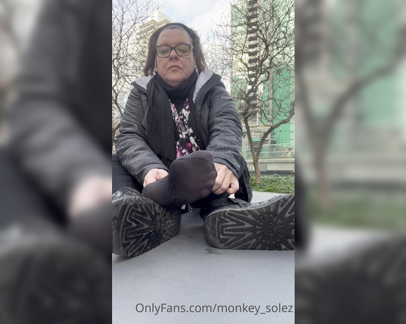 Monkey_solez aka monkey_solez OnlyFans - I know you like me playing in public …