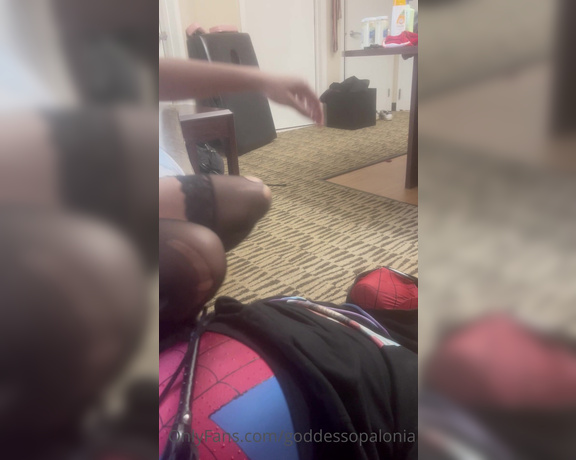 GoddessOpalonia aka goddessopalonia OnlyFans - Sneak clip Spider Man gets caught by GoddessOpalonia