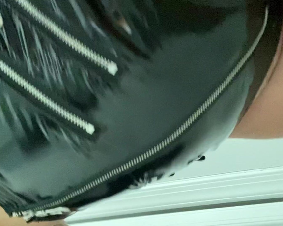 Kylie Jade aka oxlilkyliejade OnlyFans - POV you all tied up you laying down on the bed and my ass in latex