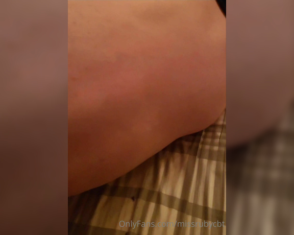 Miss Ruby aka missrubycbt OnlyFans - Is this the best way to remove wax