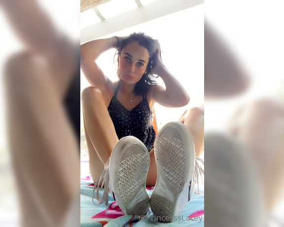 Princesss Lacey aka princessslacey OnlyFans - You’re beyond weak for me & my sexy feet