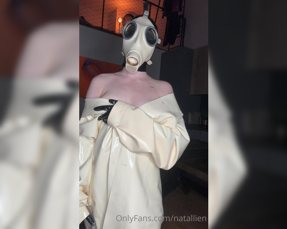 Natallie N aka natallien OnlyFans - Who would guess gas masks are so sexy