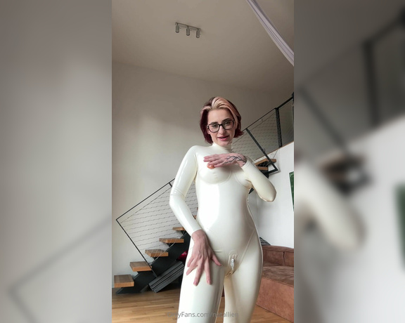 Natallie N aka natallien OnlyFans - What do you think about this catsuit guys What videos should