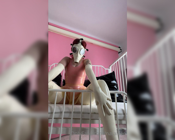 Natallie N aka natallien OnlyFans - GAS MASKS are sooo much fun this video kinda feels like innocent dolly in her