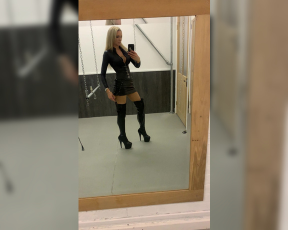 Lady Dark Angel aka Ladydarkangeluk Onlyfans -  What do you think to the new boots