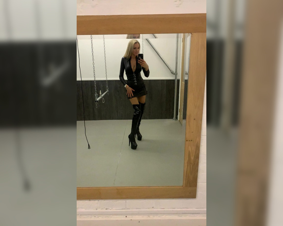 Lady Dark Angel aka Ladydarkangeluk Onlyfans -  What do you think to the new boots