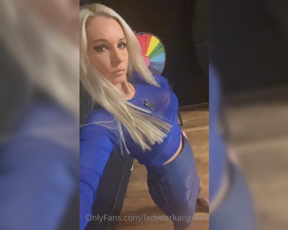 Lady Dark Angel aka Ladydarkangeluk Onlyfans - All blue