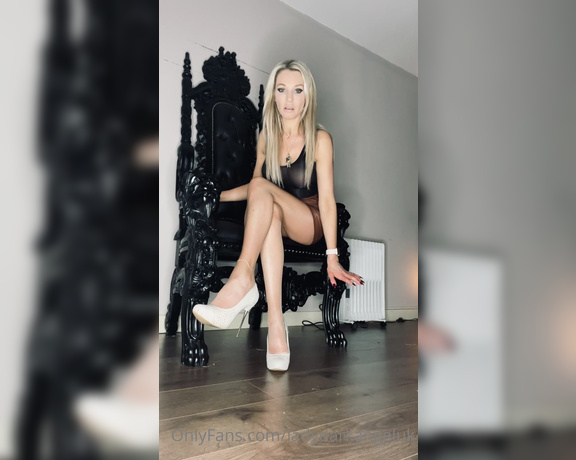 Lady Dark Angel aka Ladydarkangeluk Onlyfans - Different outfit Different clip for trampling slave