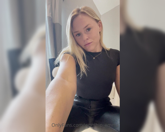 Princess Emma aka worship_emma OnlyFans - Just the sound of my voice puts you in a trance and suddenly the word