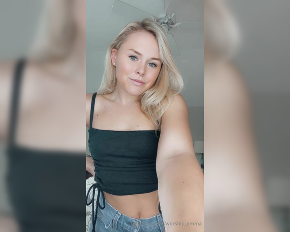 Princess Emma aka worship_emma OnlyFans - You’ll wife will probably serve me too