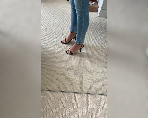 Princess Emma aka worship_emma OnlyFans - These gucci heels are everything on my perfect feet