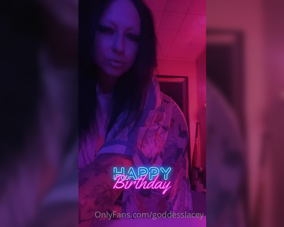 Goddess Lacey aka goddesslacey OnlyFans - It’s technically my birthday! I expect a tribute from each and everyone of you Big