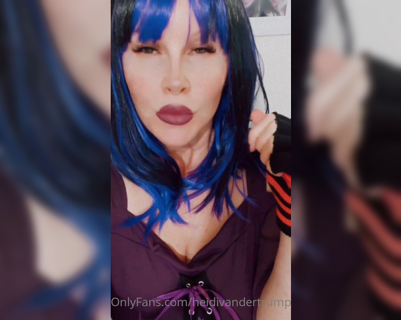 Heidi Foxx aka heidivandertrump OnlyFans - You have a visitor its Heidis weird witchy cousin, She has bought a witches brew for