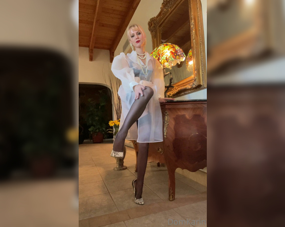 Mistress Karin von Kroft aka domkarin OnlyFans - Does it make you get down on your knees