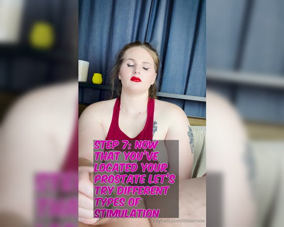 Blair Rose aka lilblairrose OnlyFans - JOI JanuaryJOI #3 Prostate massage instructions for first timers For this one I wanted