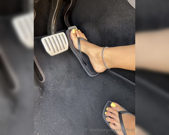 Sole Purpose Texas aka solepurposetexasofficial OnlyFans - Pedal pumping a Tesla is kinda boring lol