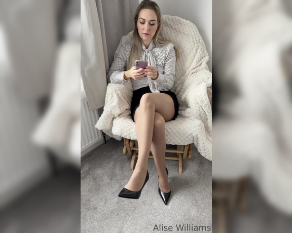 Alise Williams aka alisewilliams OnlyFans - Be a good boy today…