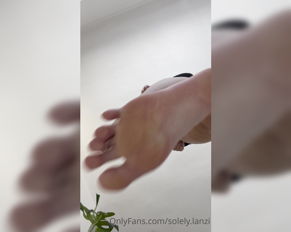 Solely Lanzi aka solelylanzi OnlyFans - Stomping hopeless little footboy