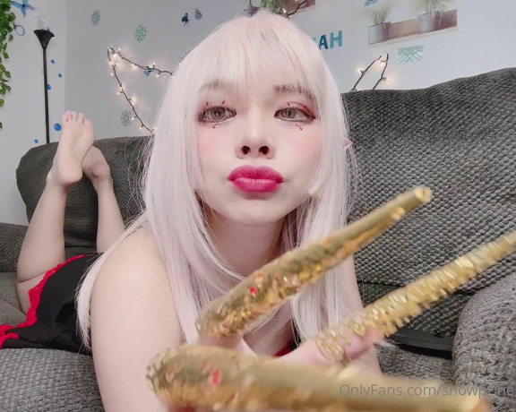 SnowPrincess aka snowpriness OnlyFans - Next time maybe I’ll be a dark elf