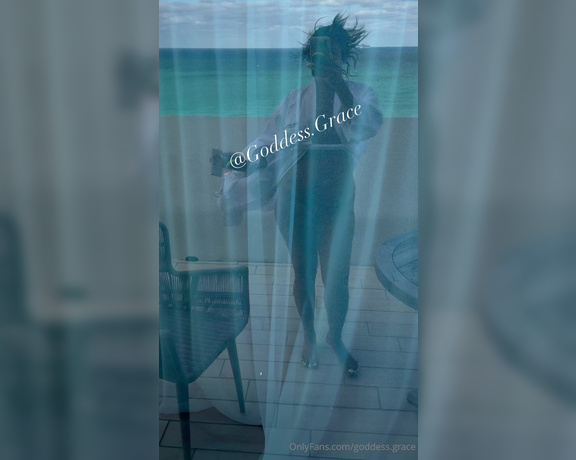 Goddess Grace aka goddessgrace OnlyFans - I need to get ready for my event now dont you love the view from