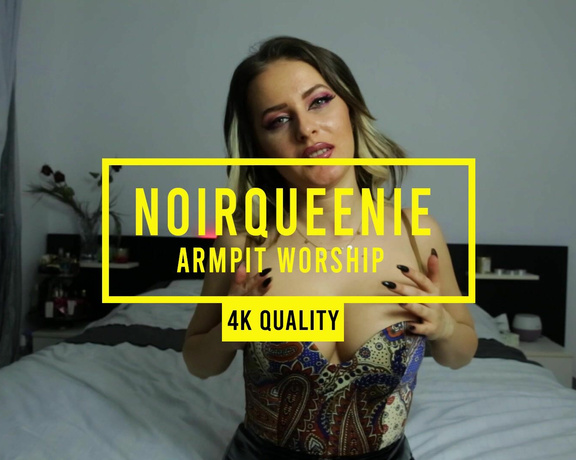 Noir Queenie aka noirqueenie OnlyFans - Armpit Freak Come closer and burry your nose deep into it , feel my divine smell