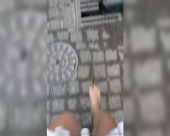 Frejas Submissive Feet aka frejassubmissivefeet OnlyFans - Barefoot walk in the Old Town, and taking you through the most narrow street of Stockholm