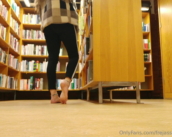 Frejas Submissive Feet aka frejassubmissivefeet OnlyFans - Would you spend the day in the library