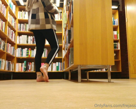 Frejas Submissive Feet aka frejassubmissivefeet OnlyFans - Would you spend the day in the library