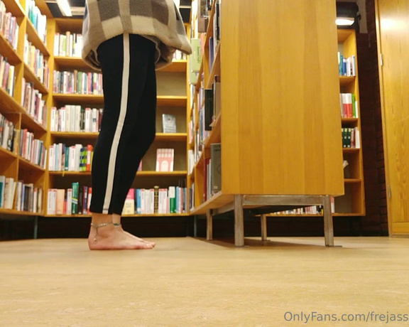 Frejas Submissive Feet aka frejassubmissivefeet OnlyFans - Would you spend the day in the library