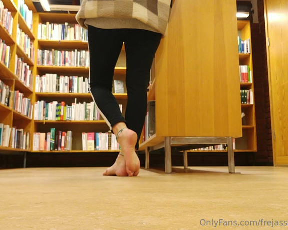 Frejas Submissive Feet aka frejassubmissivefeet OnlyFans - Would you spend the day in the library