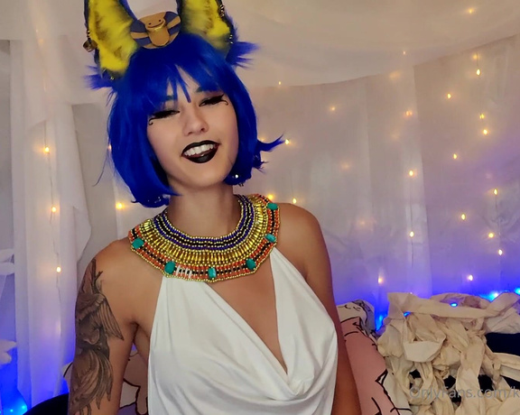 Kitsune_Foreplay aka kitsune_foreplay OnlyFans - Ankha Swallows Sacrifices! Soft Vore, Neck Fetish, Goddess Worship