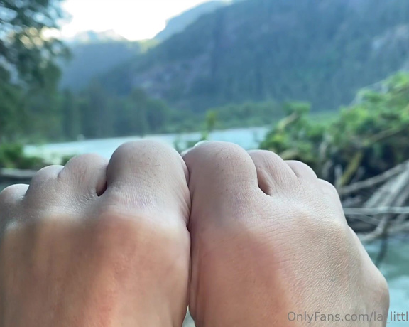 Lezlyan aka la_little_dancer_feet OnlyFans - Come join me by the riverside and sink yourself into the sights and sounds of this