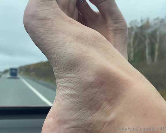 Lezlyan aka la_little_dancer_feet OnlyFans - Today I went on a little road trip with a friend She needed me to accompany