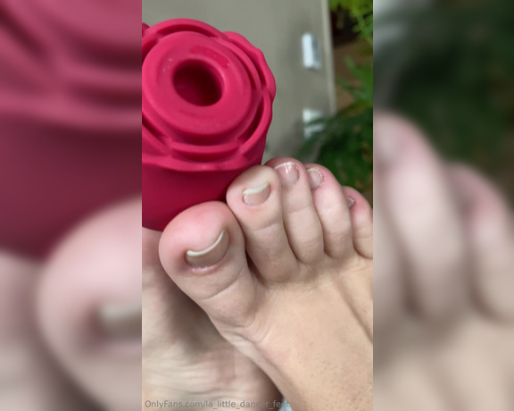 Lezlyan aka la_little_dancer_feet OnlyFans - Some of you might be wondering what that rose is In my last set of photos