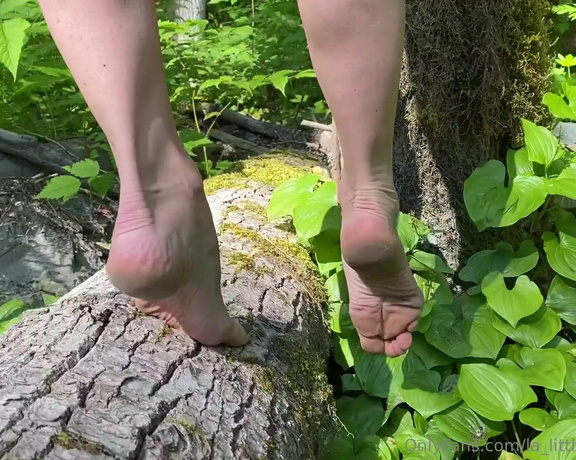 Lezlyan aka la_little_dancer_feet OnlyFans - Tip toe through the forest…where I run wild and free! X1 video