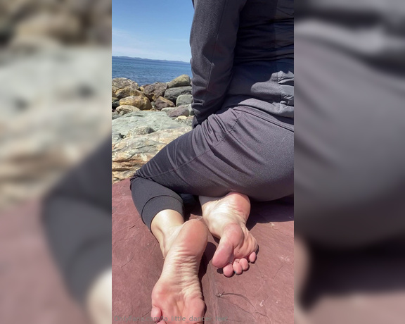 Lezlyan aka la_little_dancer_feet OnlyFans - I’ve waited so long to be able to explore and be outside again And I like