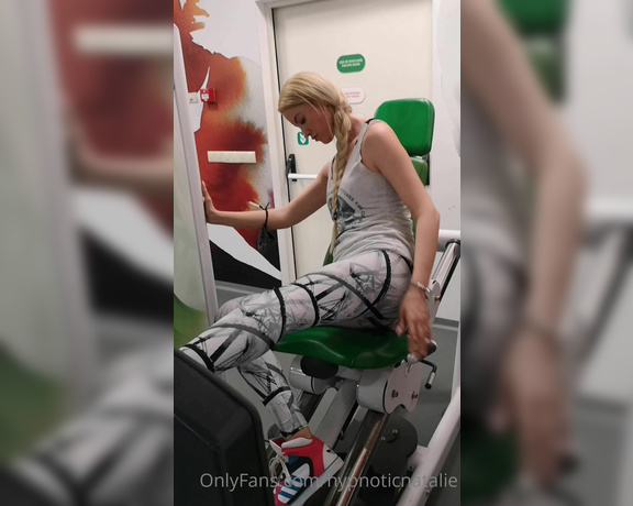 Goddess Natalie aka goddessnatalie OnlyFans - Evil Barbie at the gym