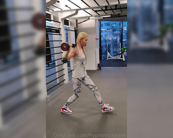 Goddess Natalie aka goddessnatalie OnlyFans - Evil Barbie at the gym