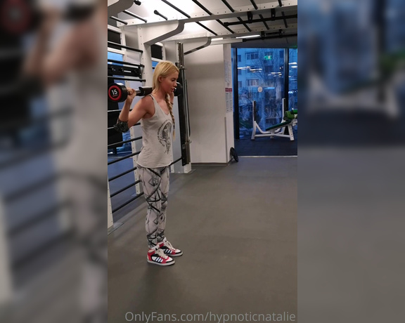 Goddess Natalie aka goddessnatalie OnlyFans - Evil Barbie at the gym