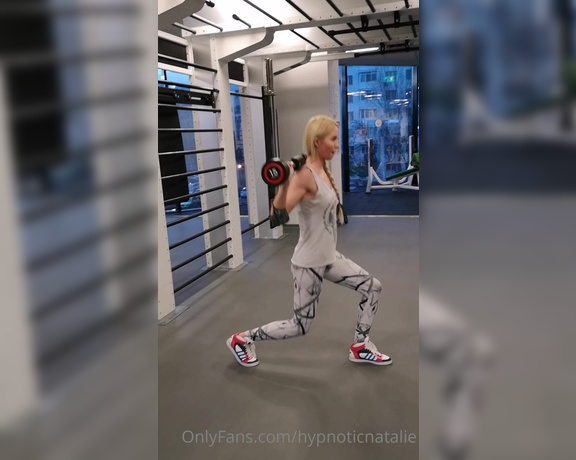 Goddess Natalie aka goddessnatalie OnlyFans - Evil Barbie at the gym