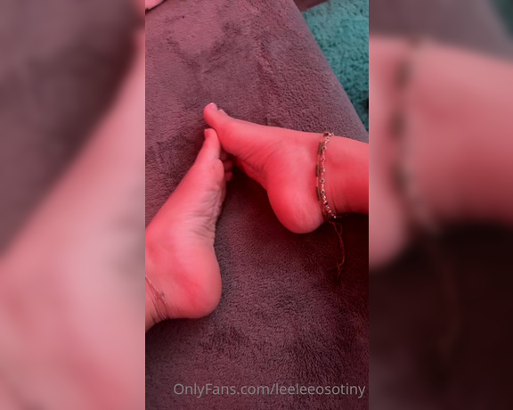 Leelee Feet aka leeleeosotiny OnlyFans Video 4022