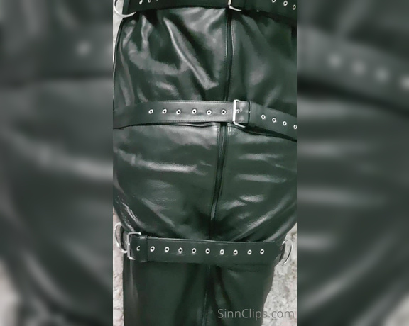 House of Sinn aka houseofsinn OnlyFans - #UpCloseAndPersonal How do you like this tight new leather bag When I get a new item