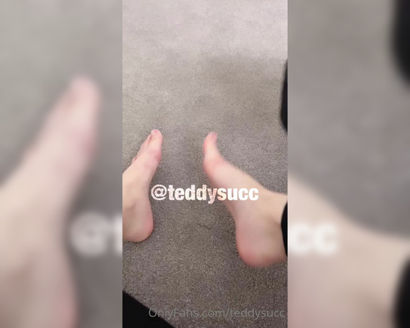 Teddysucc aka teddysucc OnlyFans - I’ll post more feet stuff tmrw