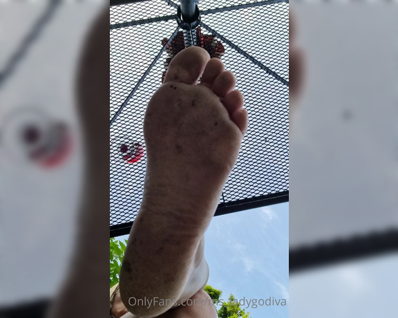 Lady Godiva aka , ms_ladygodiva OnlyFans - 12 minute video youre under the table gazing up at my sexy feet, while I ignore