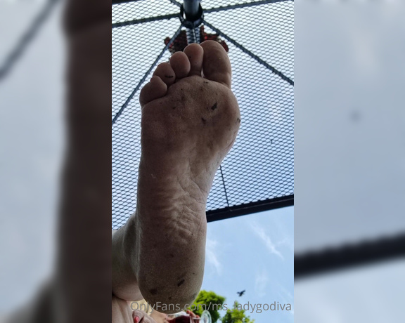 Lady Godiva aka , ms_ladygodiva OnlyFans - 12 minute video youre under the table gazing up at my sexy feet, while I ignore