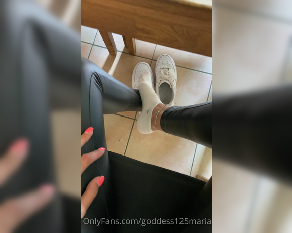 Goddess Maria aka goddess125maria OnlyFans - Sweaty socks Do you like