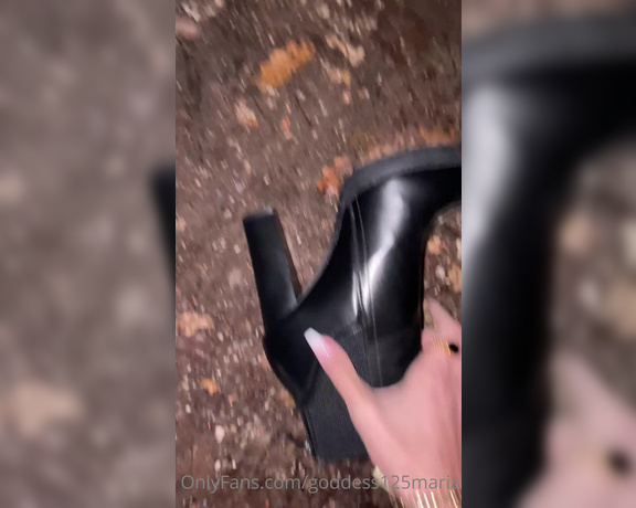 Goddess Maria aka goddess125maria OnlyFans - I got my shoes back clean and as a thank you he was allowed to pay