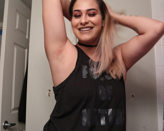 Mila P aka milaap OnlyFans - Playful Pits Aim to please my armpit fetishists